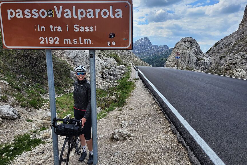 Mit dem Rennrad über die Alpen