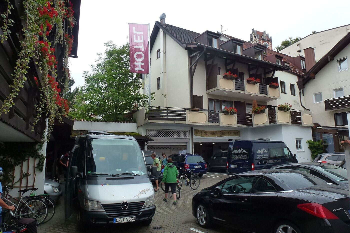 Übernachtungsquartier in Füssen