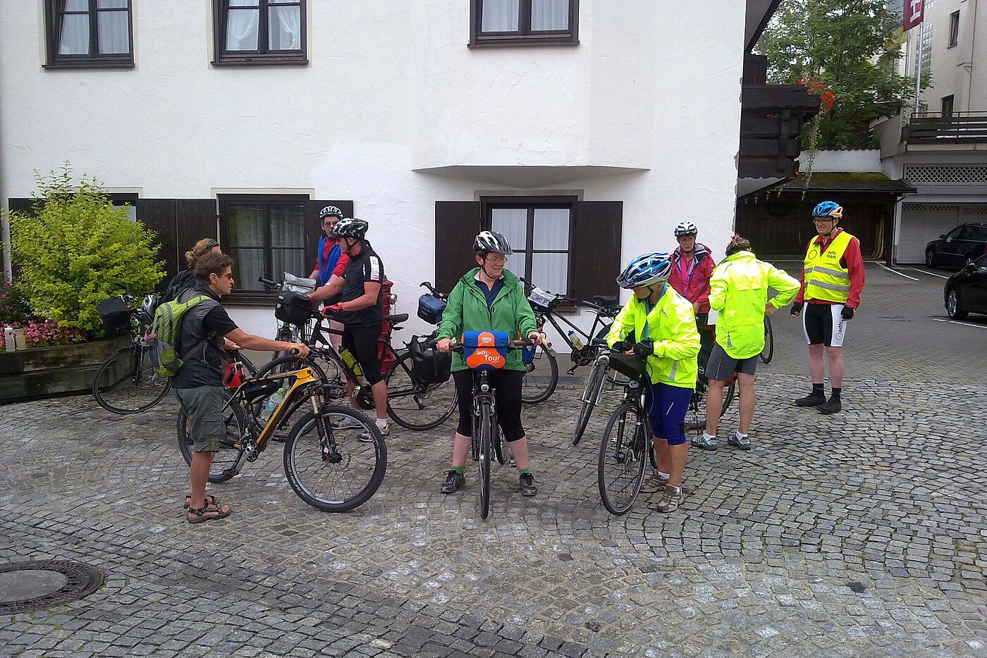 Start zur nächsten Etappe