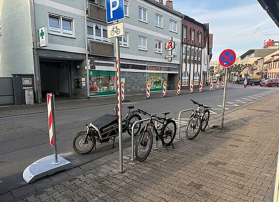 Fahrradparkplatz Darmstädter Straße, Groß-Gerau