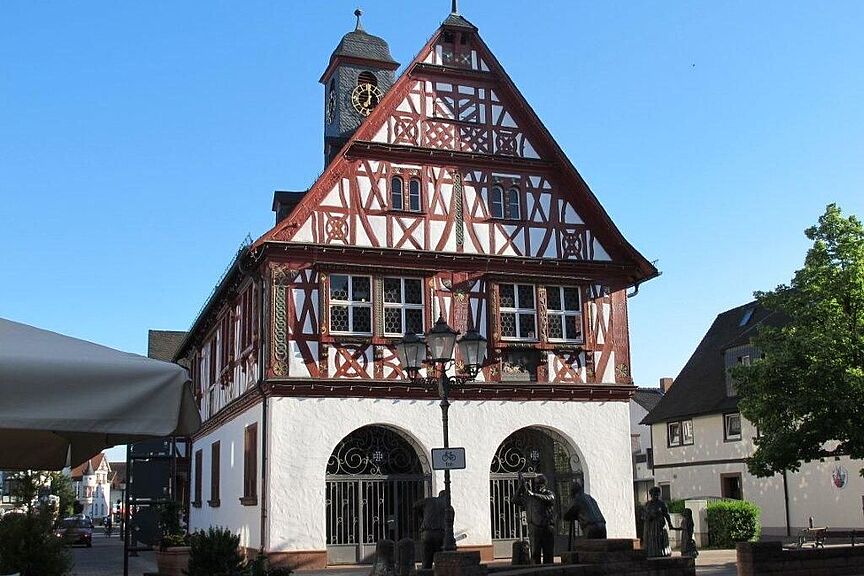 Groß-Gerau, historisches Rathaus Groß-Gerau, historisches Rathaus