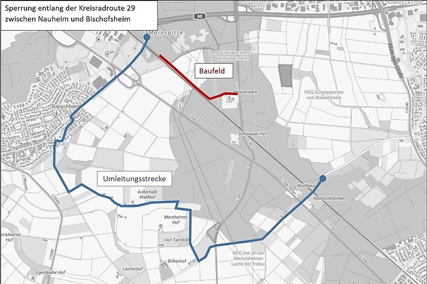 Sperrung Kreisradroute 29 Sperrung Kreisradroute 29