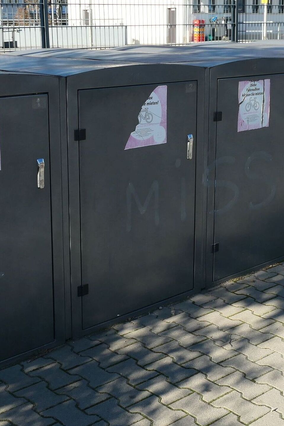 Fahrradboxen, Bahnhof Walldorf Fahrradboxen, Bahnhof Walldorf