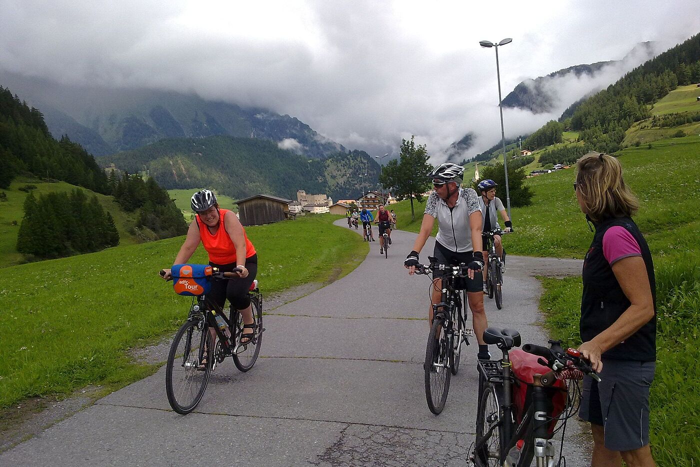 Weiter hinauf zum Reschenpass