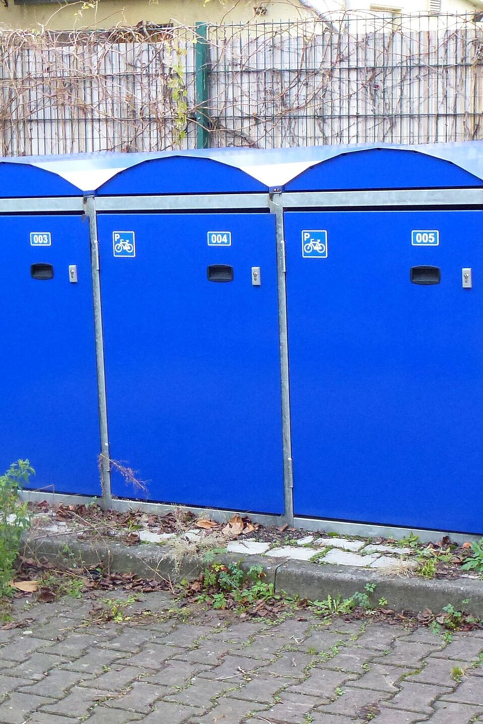 Fahrradboxen, Bahnhof Gernsheim Fahrradboxen, Bahnhof Gernsheim
