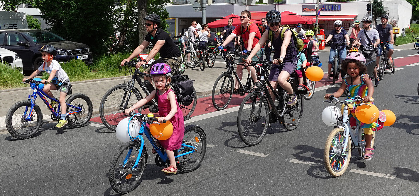 Kidical Mass Kidical Mass in Nürnberg