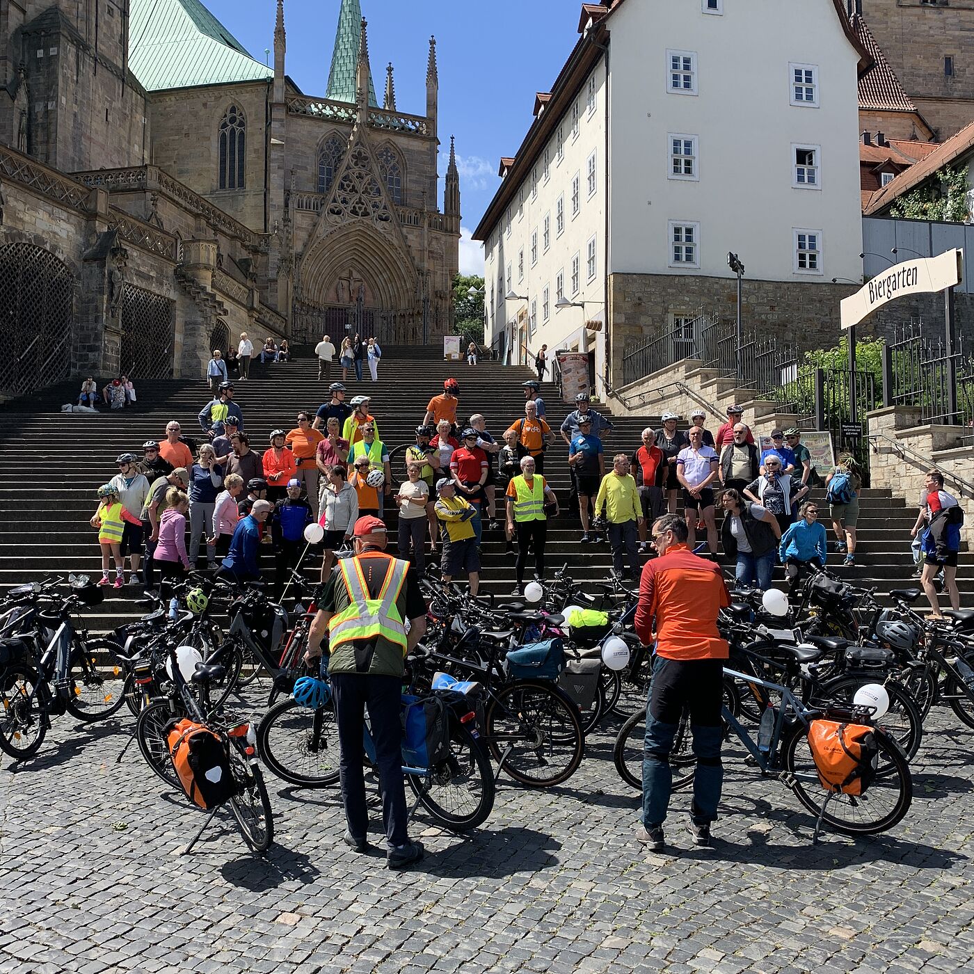 Ankunft aus Eisenach und Gotha