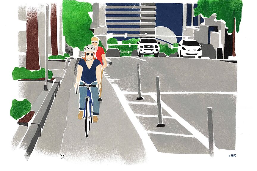 ADFC-Symposium Am 6. Dezember 2022 veranstaltet der ADFC das Symposium „Mit Schnellausbau zum Fahrradland 2030“.