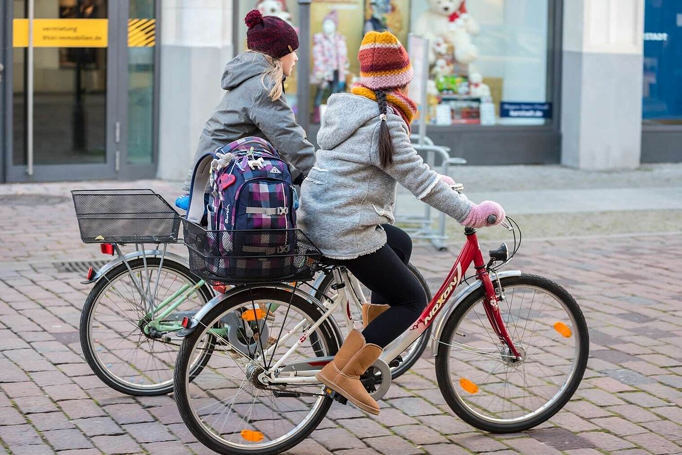 Auf dem Schulweg